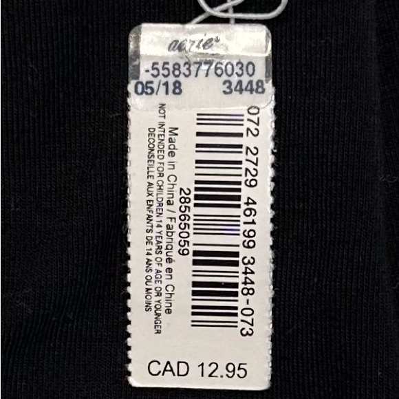 AERIE Top Knot Headband (black) - Picture 6 of 6